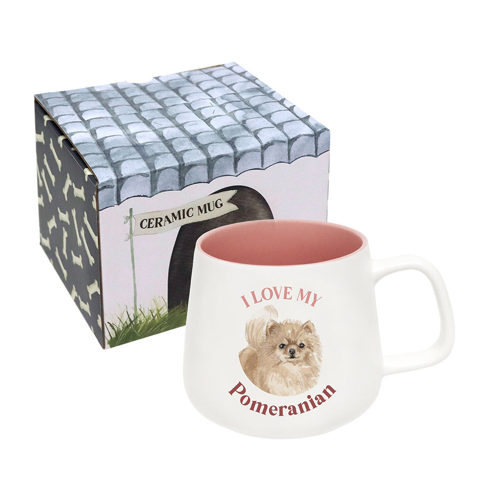 Splosh I Love My Pomeranian 12cm Dog Hot/Cold Beverage Drinking Ceramic Mug — image 2