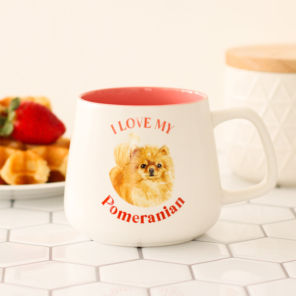 Splosh I Love My Pomeranian 12cm Dog Hot/Cold Beverage Drinking Ceramic Mug — image 4