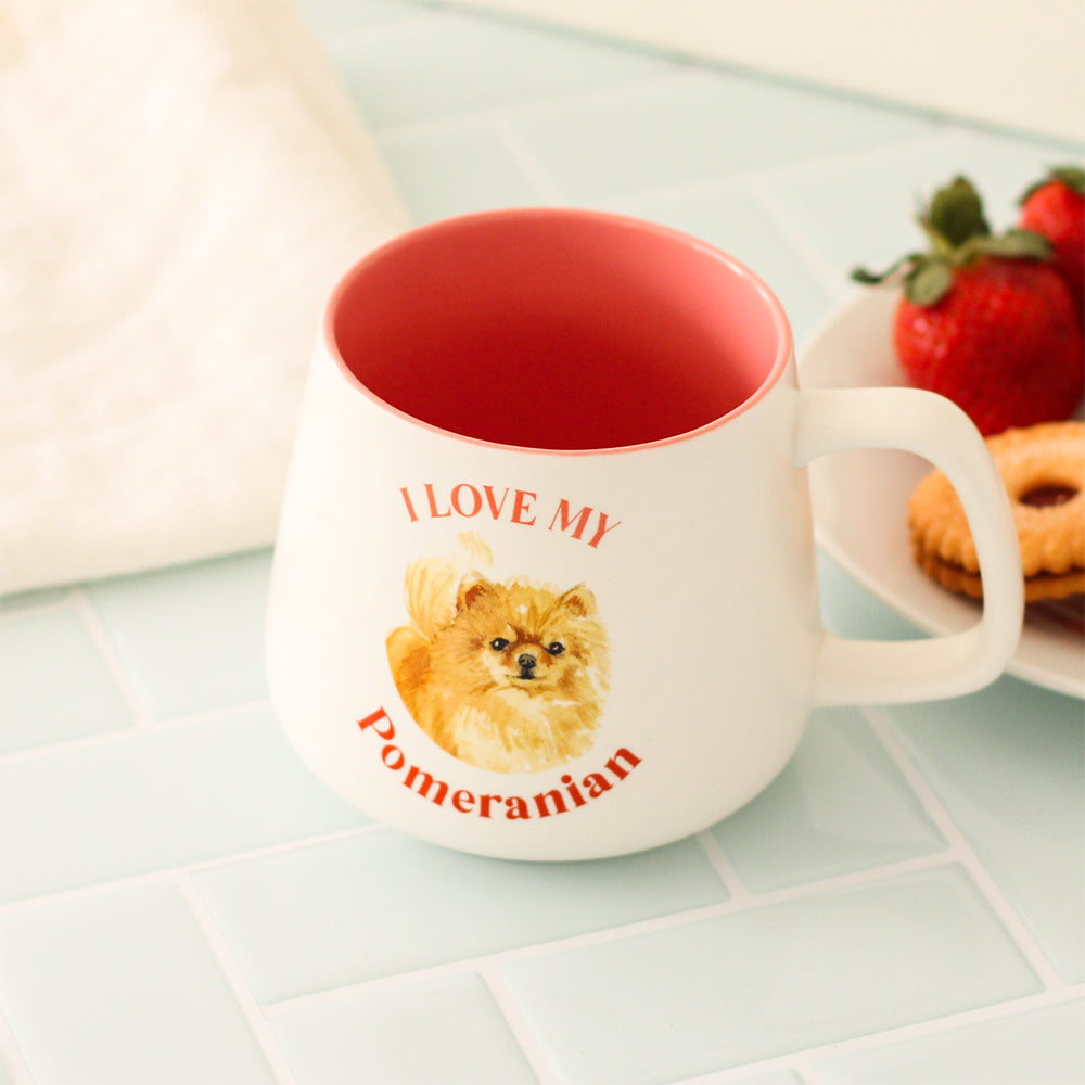 Splosh I Love My Pomeranian 12cm Dog Hot/Cold Beverage Drinking Ceramic Mug — image 3