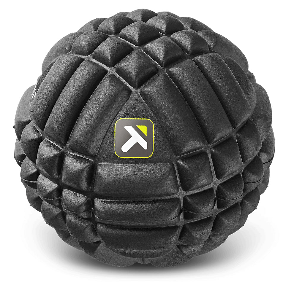 Triggerpoint GRID x Massaging Exercise Gym Workout Ball Roller Size 5" Black