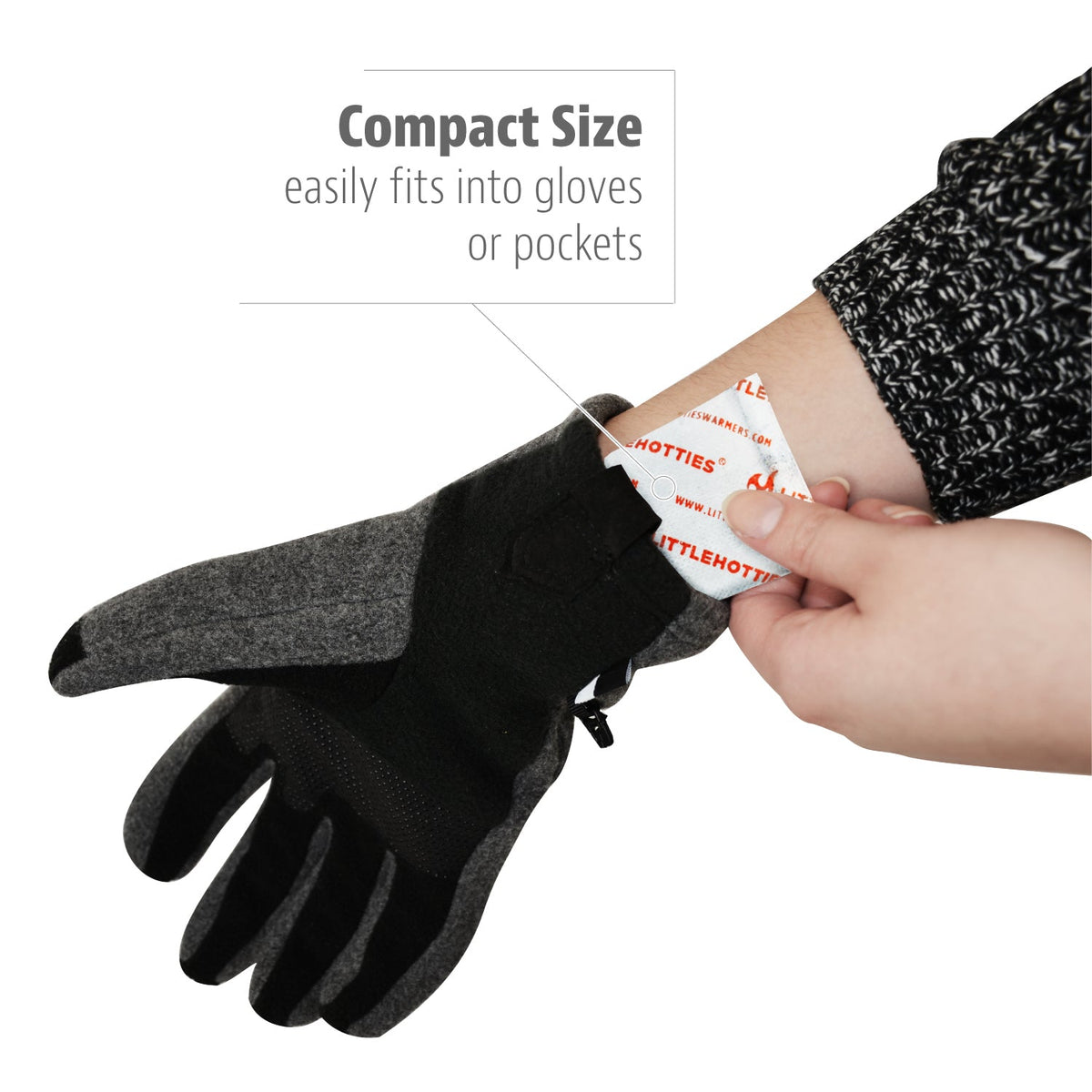 Little Hotties 10 Pairs Little Hotties Hand Warmers 8hrs Pure Heat Air-Activated For Ski/Snow — image 4