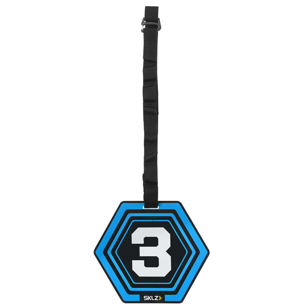 Sklz 8.75x7.75in Reactive Agility Sports Training Clip Attachment Targets (4 Pieces) — image 4