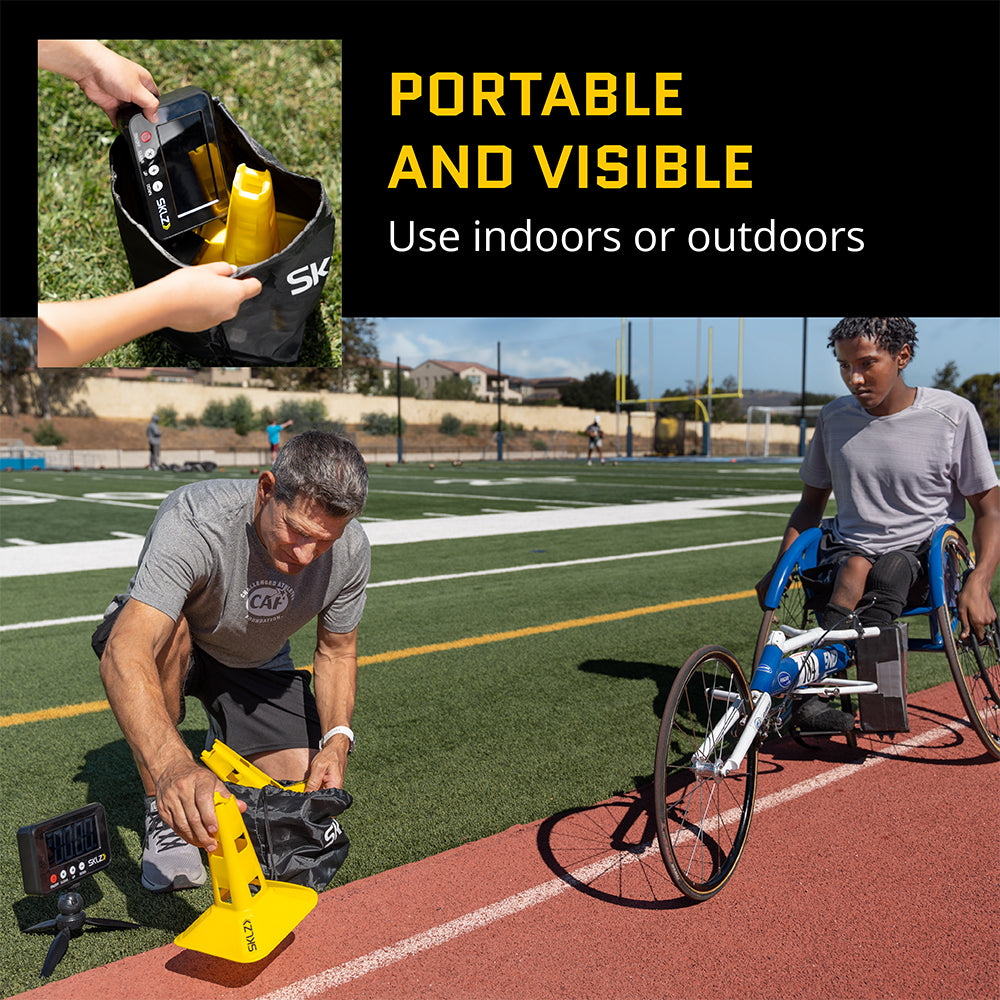 Sklz 50 Yard Run Speed Gate Tracking Portable Outdoor Training Running Timer Set — image 10