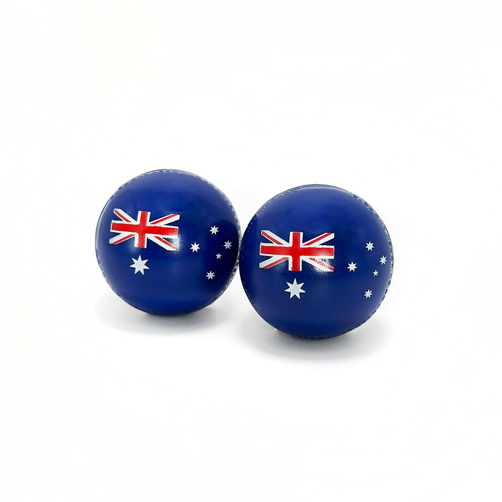 Sofsole Australian Flag 4cm Sneaker Balls Shoe Deodorisers Freshener Blue (2 Pack)