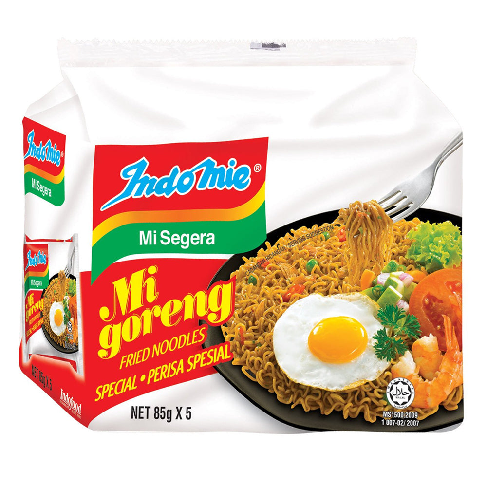 Indomie 85g Indomie Mi Goreng Fried Noodles Instant Noodle Packs Original Special (5 Pack) — image 2