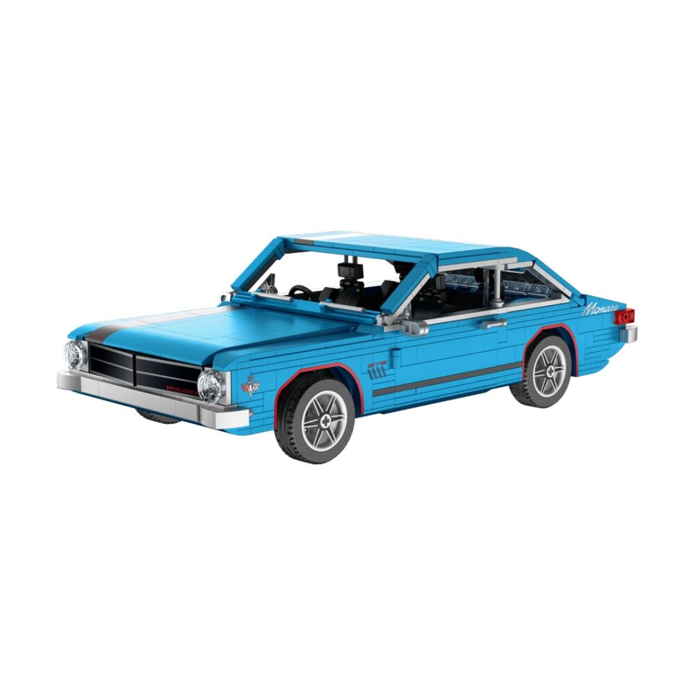 Holden HK Monaro 1968 Car Model Building Toy Set 6y+ Blue (960 Pieces)