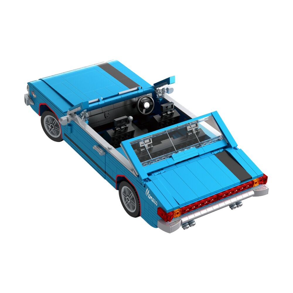 Holden HK Monaro 1968 Car Model Building Toy Set 6y+ Blue (960 Pieces) — image 3