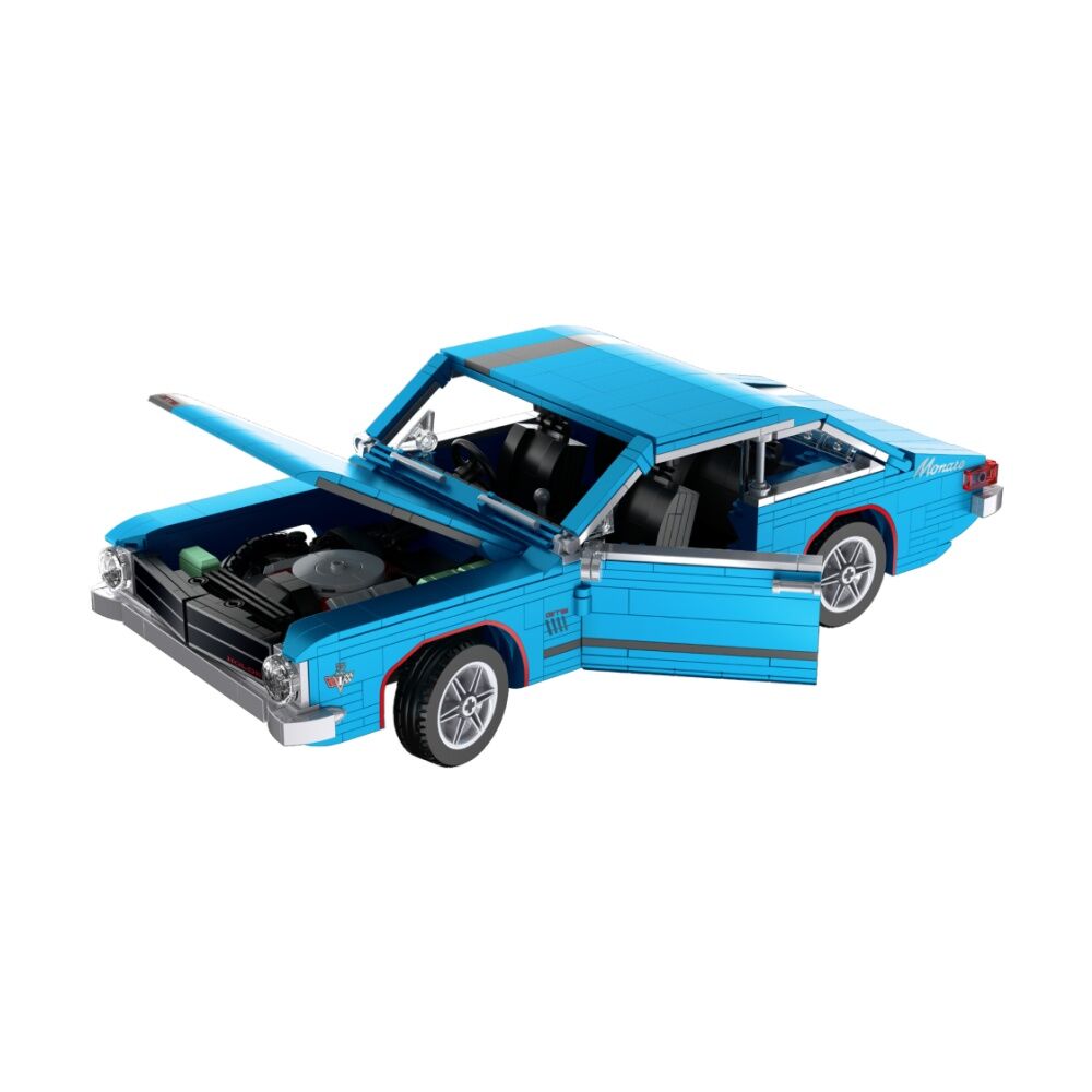 Holden HK Monaro 1968 Car Model Building Toy Set 6y+ Blue (960 Pieces) — image 4