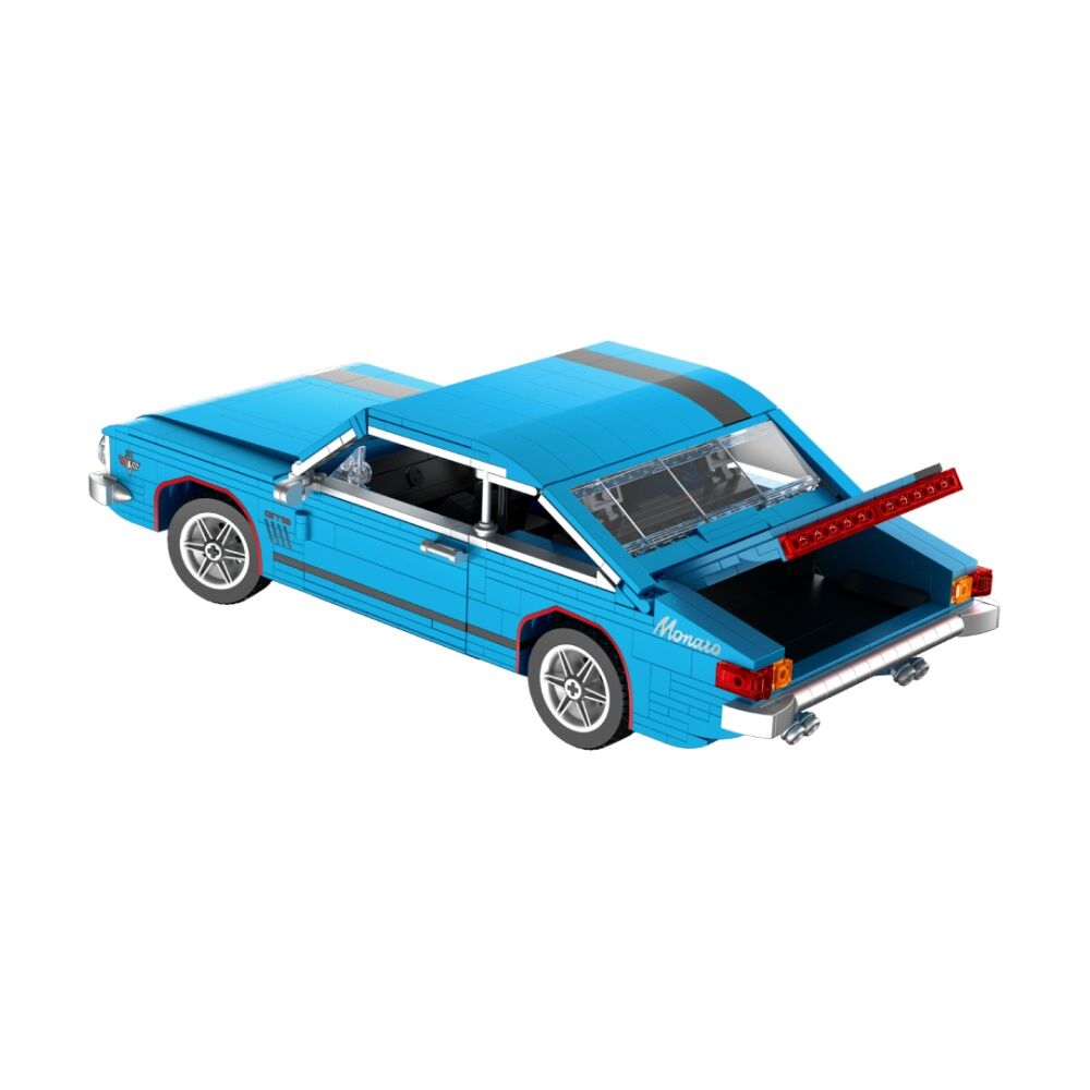 Holden HK Monaro 1968 Car Model Building Toy Set 6y+ Blue (960 Pieces) — image 5