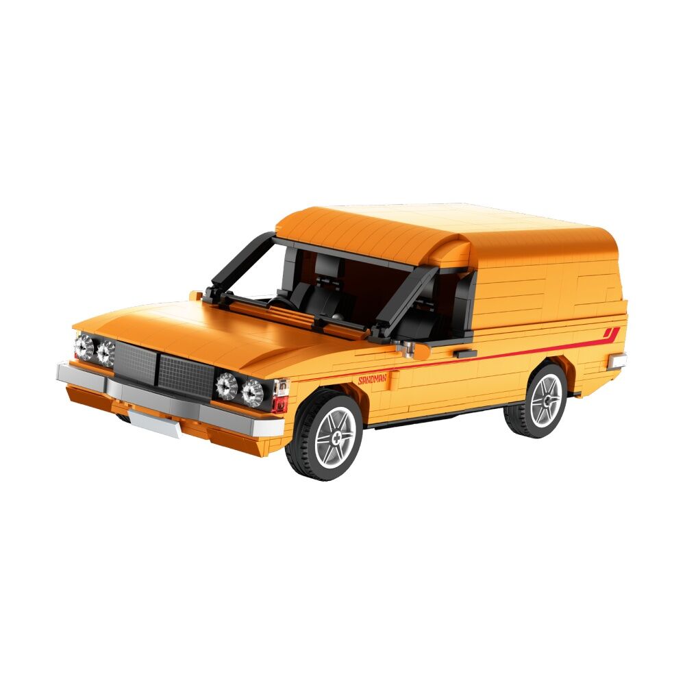 Holden HZ Sandman 1974 Car Model Building Toy Set 6y+ Orange (1037 Pieces)