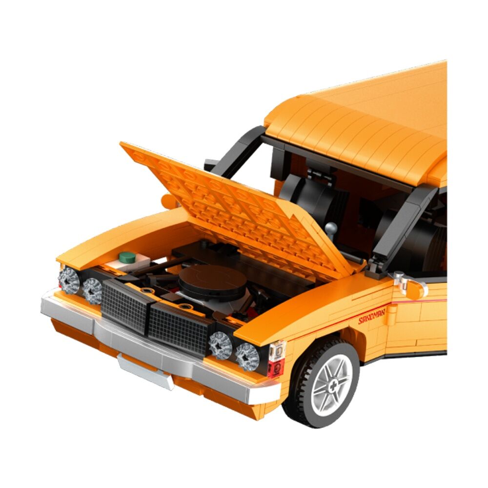 Holden HZ Sandman 1974 Car Model Building Toy Set 6y+ Orange (1037 Pieces) — image 4