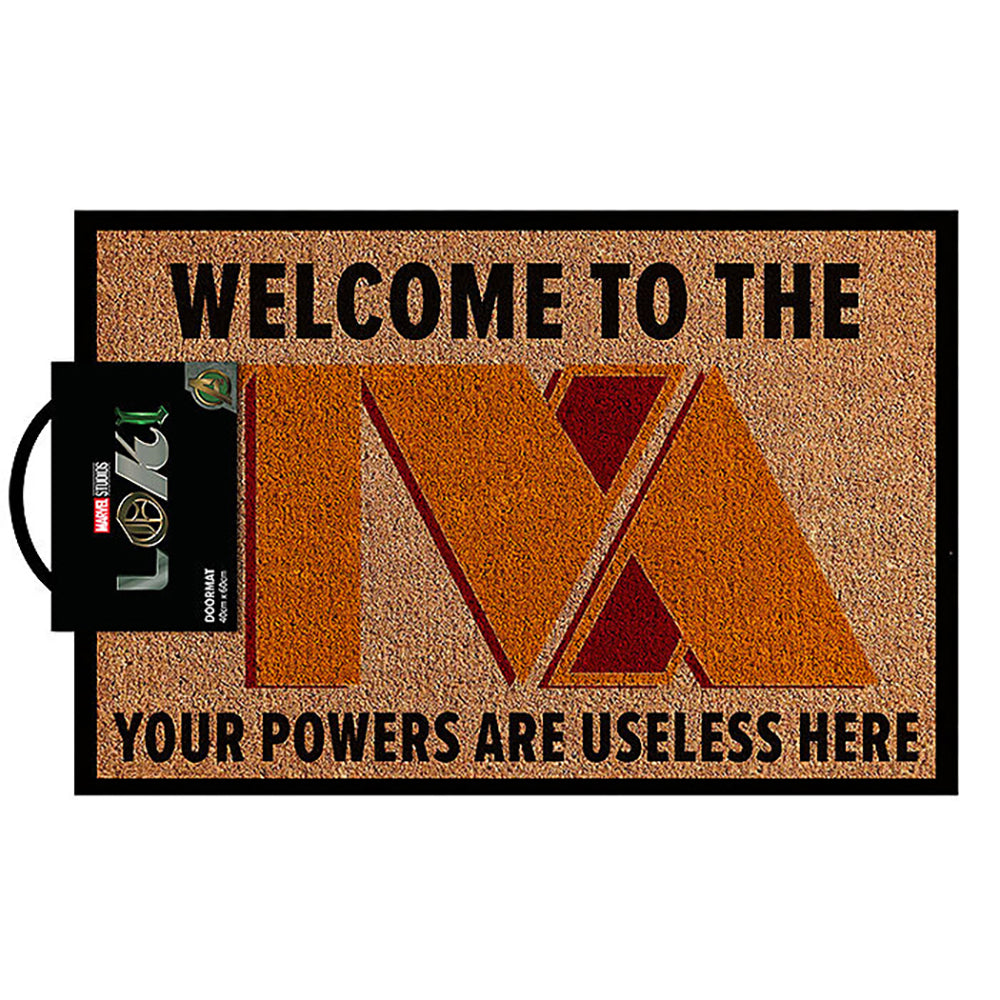Marvel MCU Loki Themed Outdoor Front Door Entrance Doormat Marvel TV