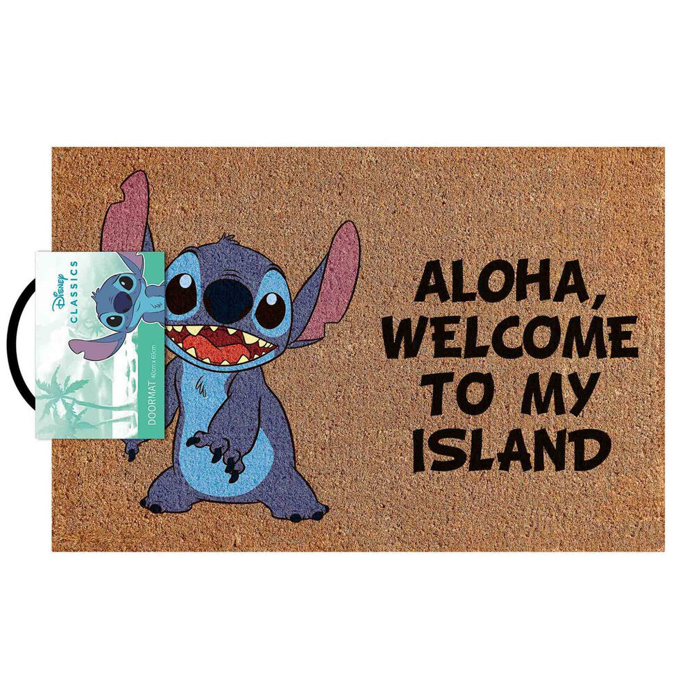 Disney Lilo & Stitch Aloha Doormat 40x60cm Home Frontdoor Rug/Mat Brown (2 Pack) — image 2