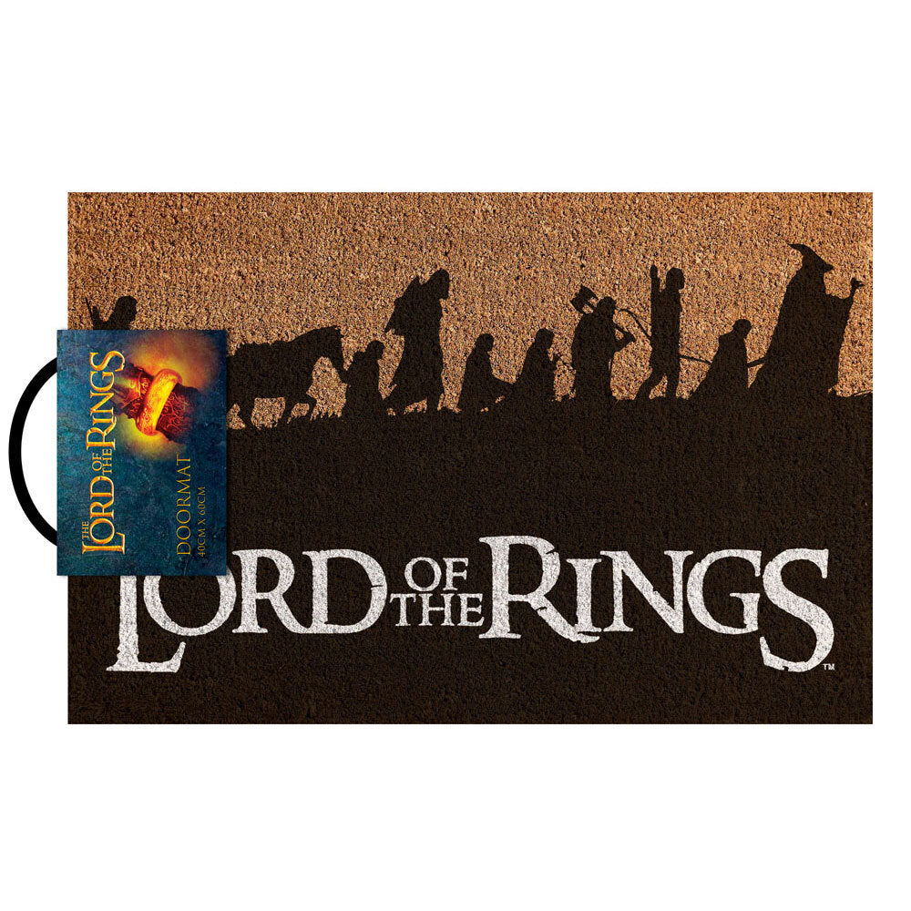Lord of the Rings Travelling Fellowship Doormat (40 x 60cm/15.7 x 23.5")