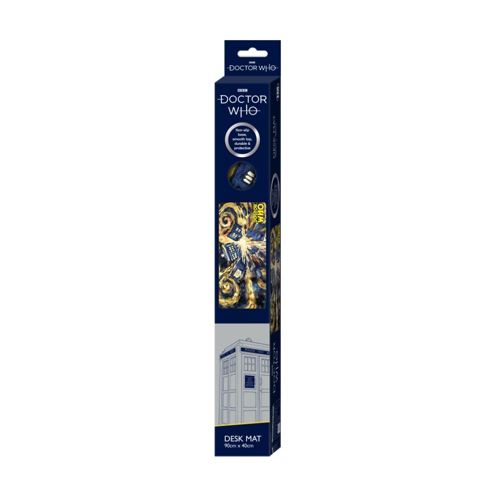 Doctor Who Tardis XXL Mouse Pad Gaming Mat Accessory — image 3