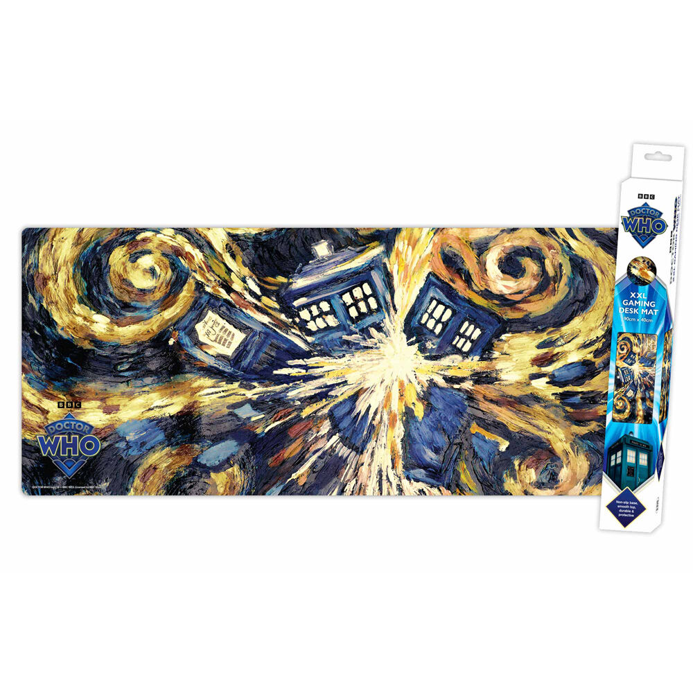 Doctor Who Tardis XXL Mouse Pad Gaming Mat Accessory
