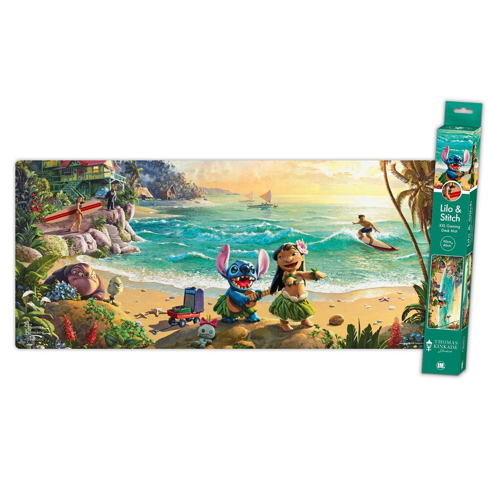 Disney XXL Thomas Kinkade Lilo & Stitch Gaming Keyboard and Mouse Mat