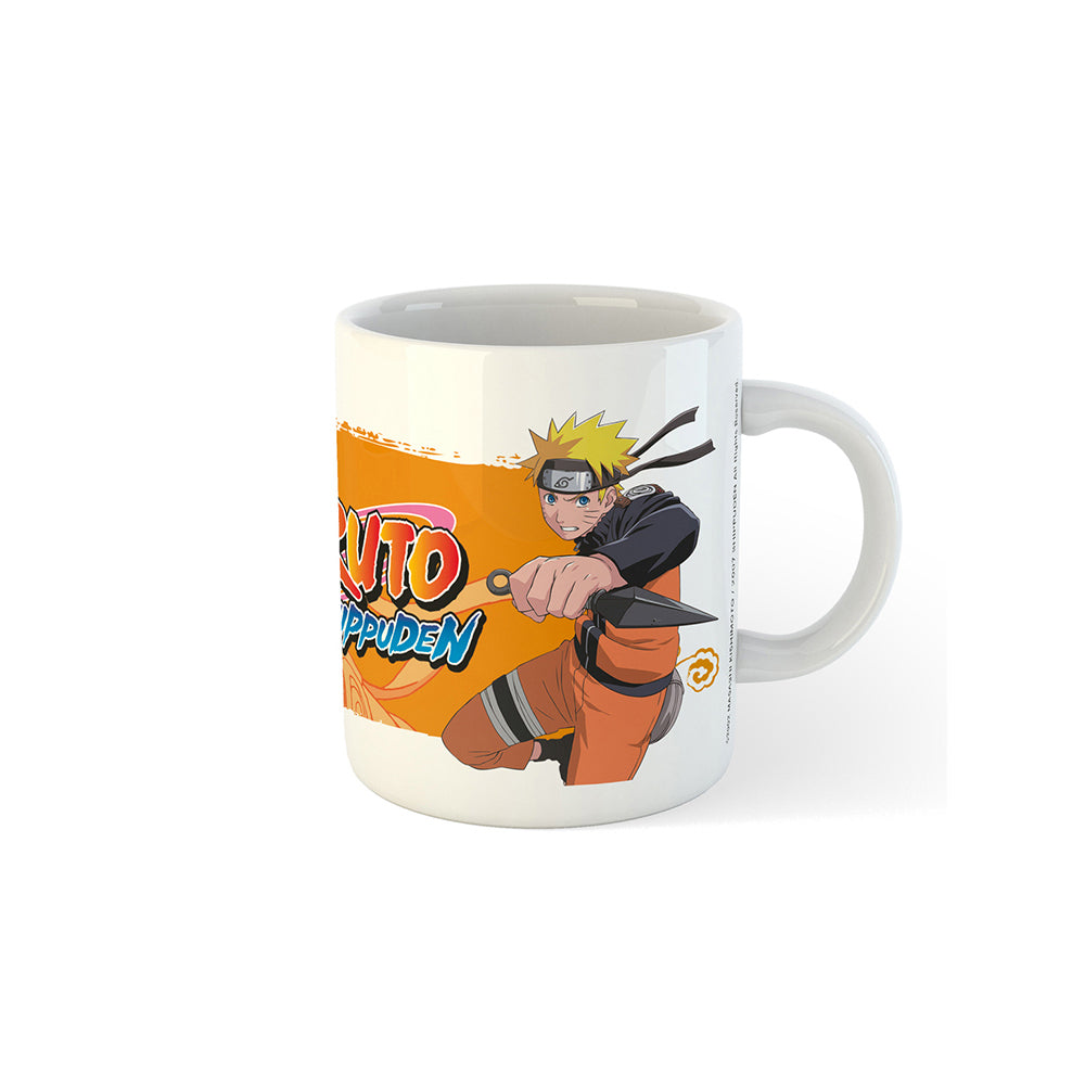 Naruto Shippuden Anime Teen/Adult Themed Cartoon Logo Mug Coffee Cup Set 300ml