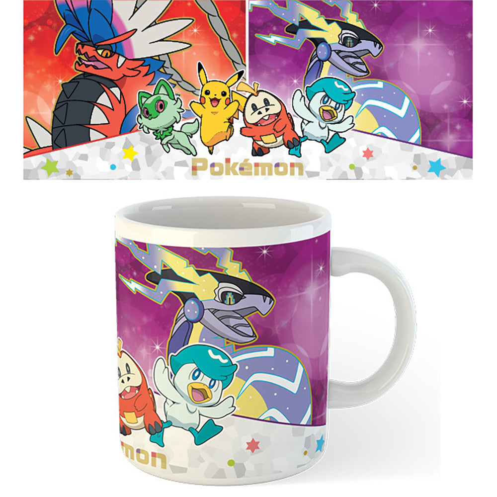 Pokemon Scarlet & Voilet Anime Video Game Themed Coffee Mug Drink Cup 300ml (2 Pack) — image 2