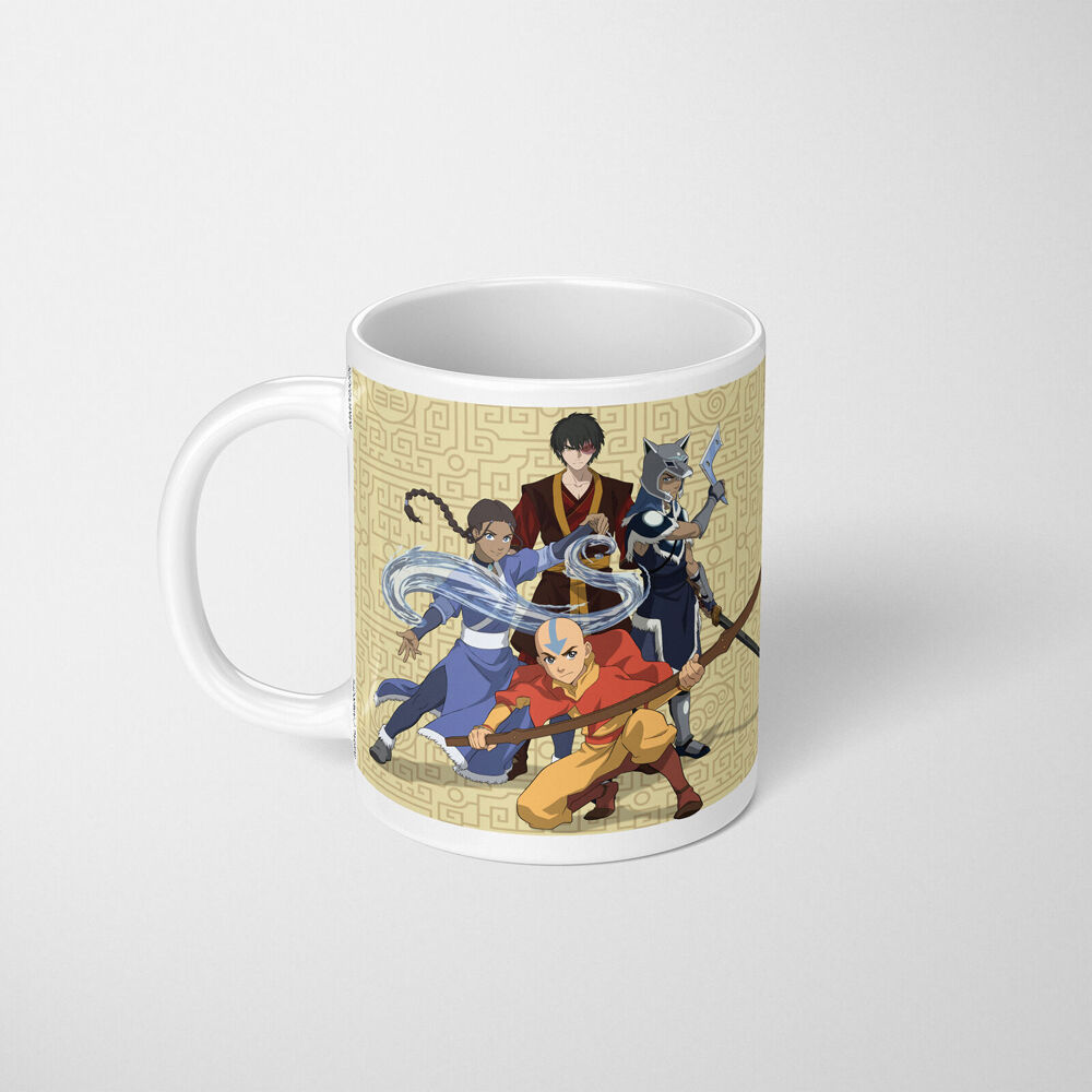 Avatar: the Last Airbender Map Ceramic Mug Coffee Drinking Cup White 9x11cm (4 Pack) — image 4