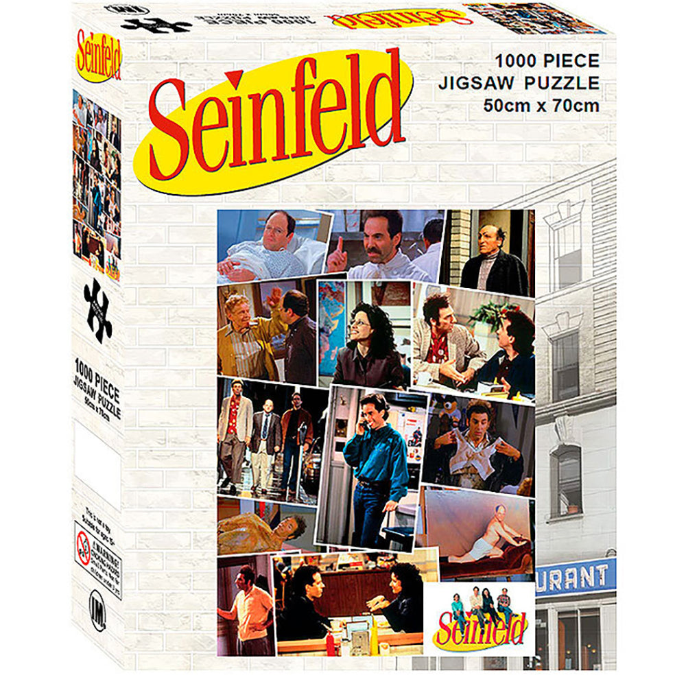 Seinfeld Collage Jigsaw Puzzle 50cm x 70cm 3y+ (1000 Pieces)