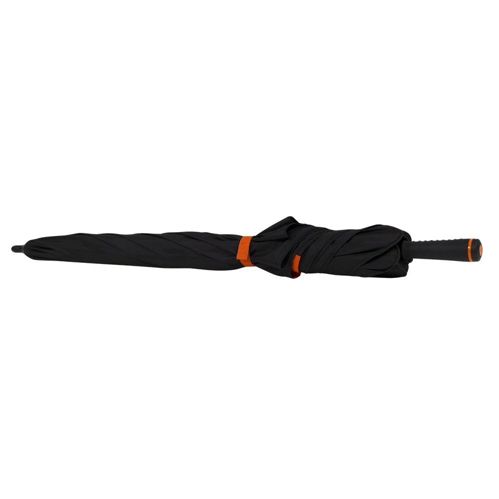 Immortal 130cm UV/Windproof/Water Repellent Easy Glide Grip Umbrella Golf Black — image 2
