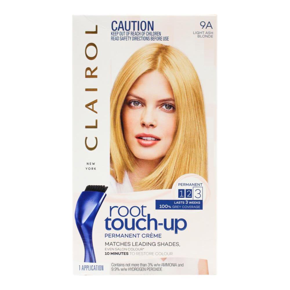 Clairol Root Touch-Up Permanent Creme Hair Colour 9A Light Ash Blonde Shade (8 Pack) — image 2
