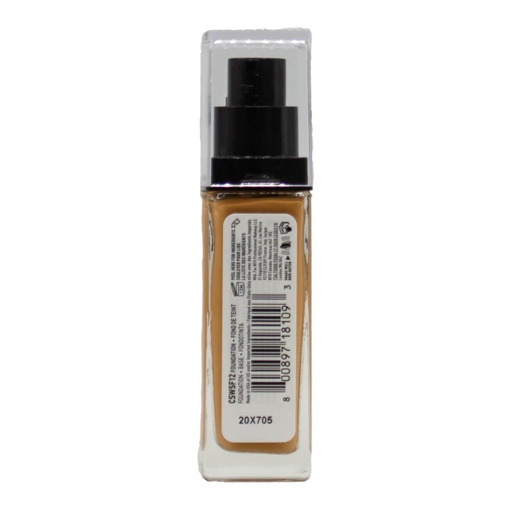 NYX 30ml Foundation Cant Stop Wont Stop Full Coverage Cosmetics Classic Tan (2 Pack) — image 3