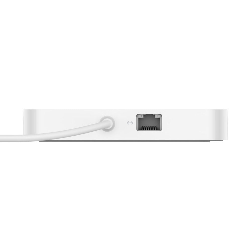 Belkin USB-C 6-In-1 USB-A/MicroSD/Ethernet Multiport Hub Adapter w/Mount White — image 2