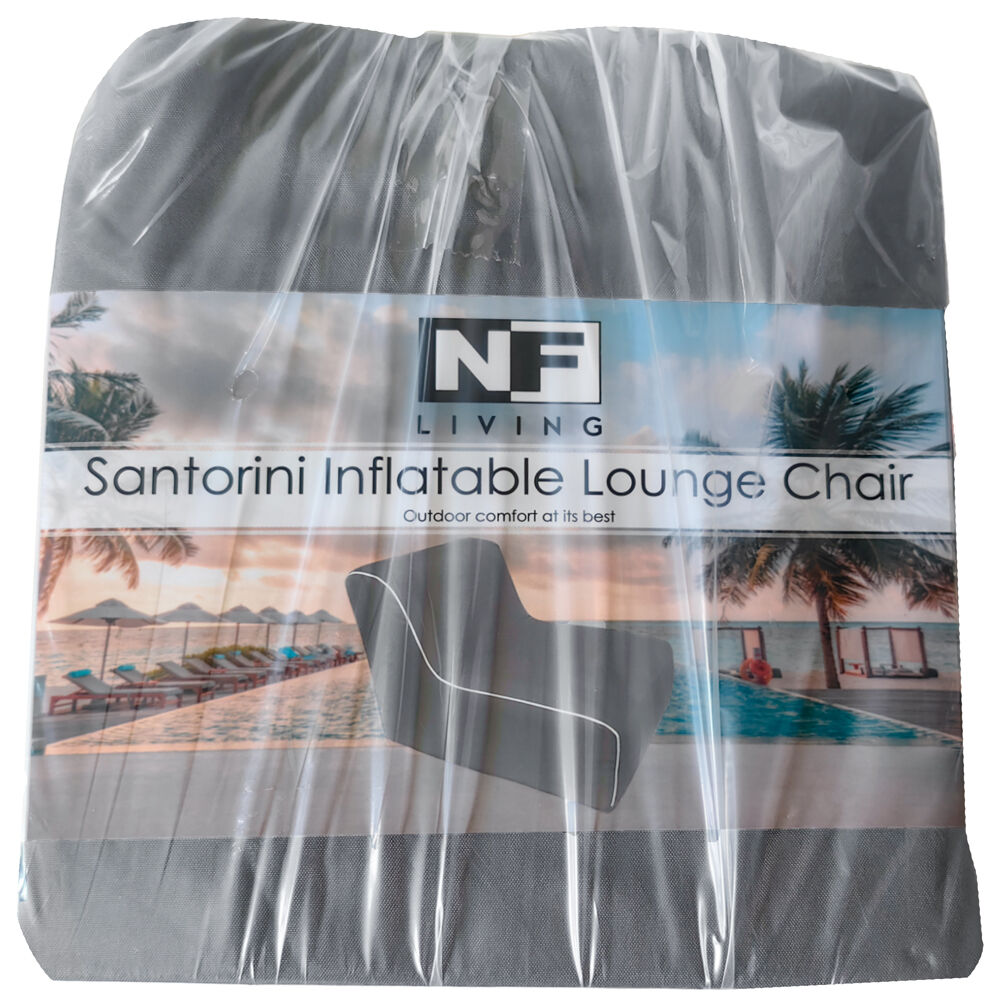 NF Living Outdoor Inflatable Seat 90x60x70 Sofa Lounge Chair Furniture Grey — image 7
