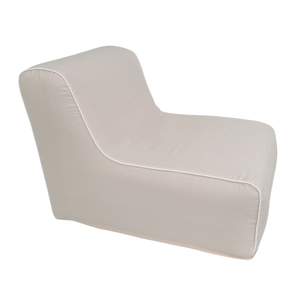 NF Living Outdoor Inflatable Seat 90x60x70 Portable Chair Lounge Furniture Taupe