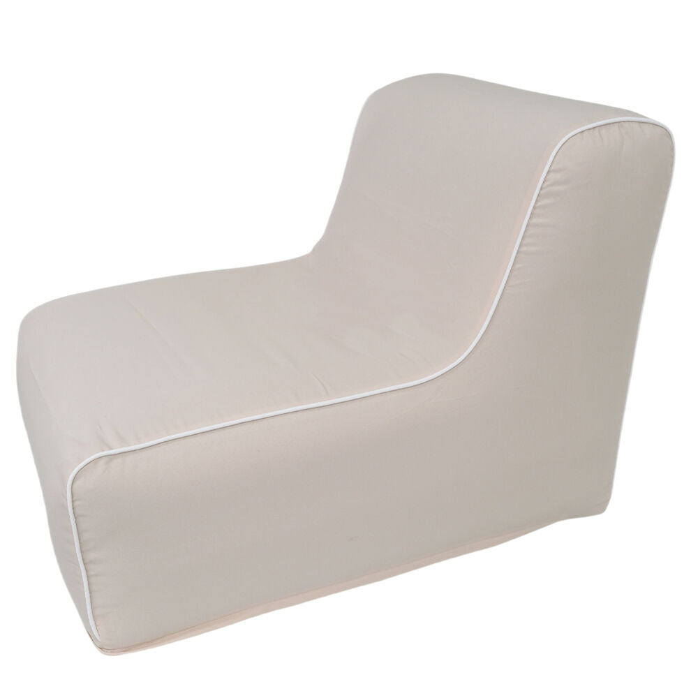 NF Living Outdoor Inflatable Seat 90x60x70 Portable Chair Lounge Furniture Taupe — image 3