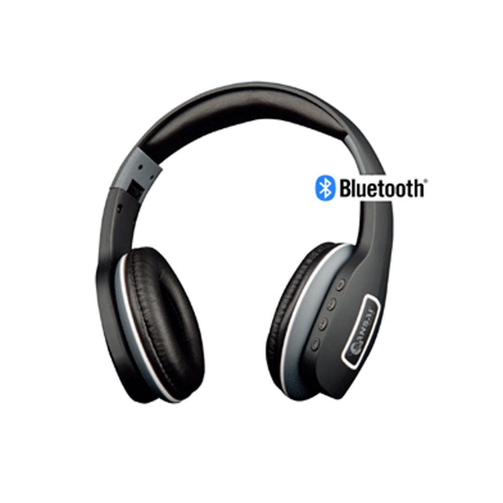 Sansai Bluetooth Stereo Headphones Foldable/Adjustable/Wireless w Controls Black — image 3