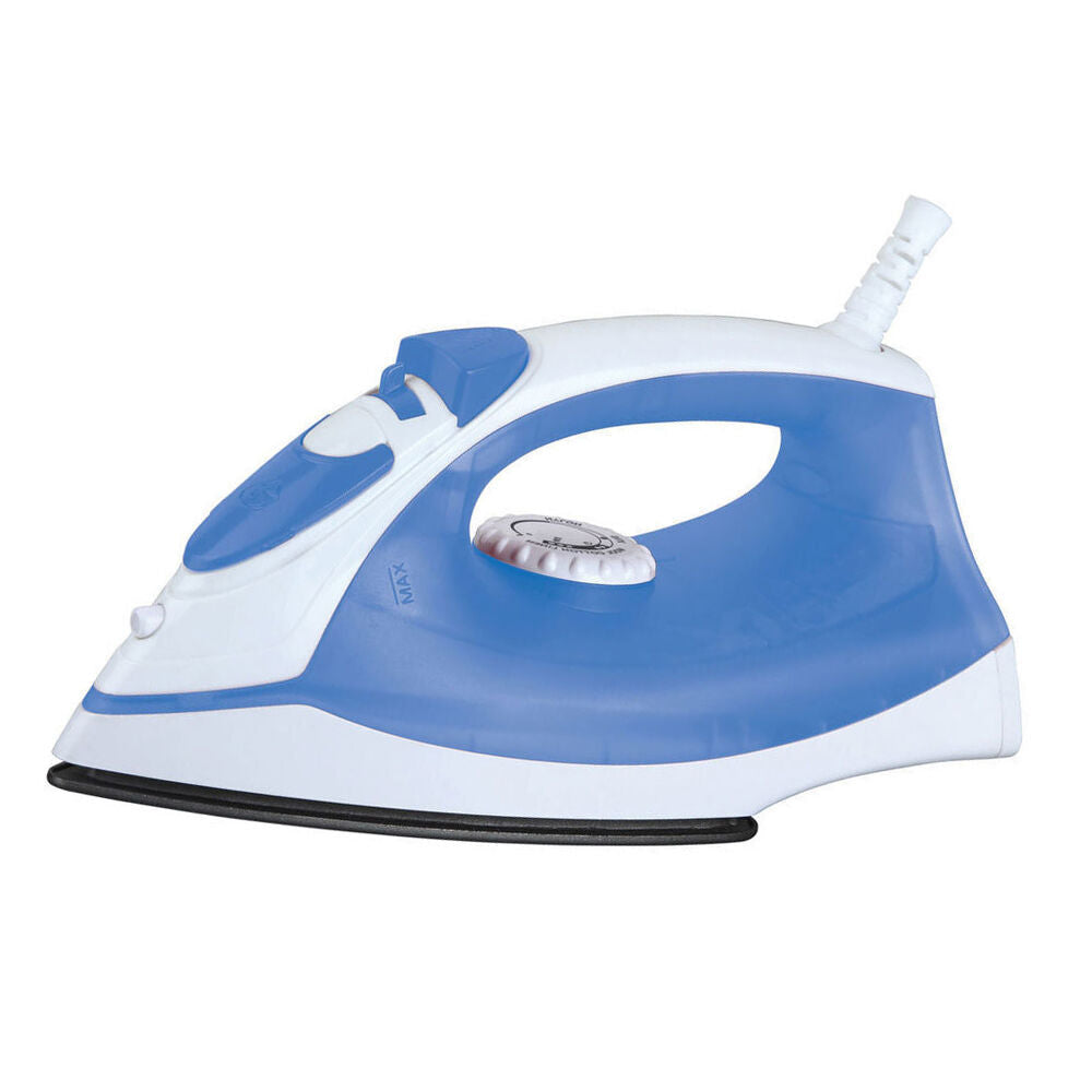 Tiffany 1200W Non-Stick Auto-Off Clothes/Garment Corded Electric Steam Iron Blue