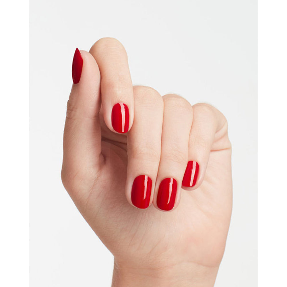 Opi Infinite Shine 15ml Long Wear Lacquer Nail Polish Big Apple Red Manicure (2 Pack) — image 2