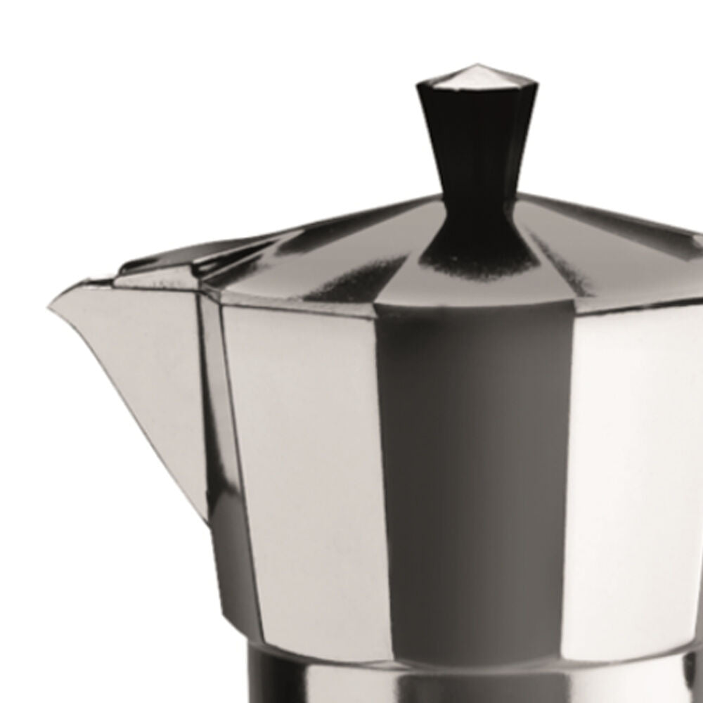 Pezzetti Italexpress Silver Cafetiere 3-Cup Stovetop Espresso Coffee Maker — image 2