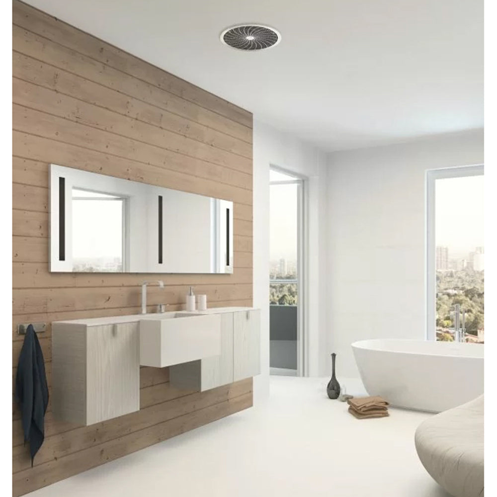 Ixl Bathroom/Kitchen Ventflo Ceiling Exhaust Fan Air Extractor 200mm White — image 3