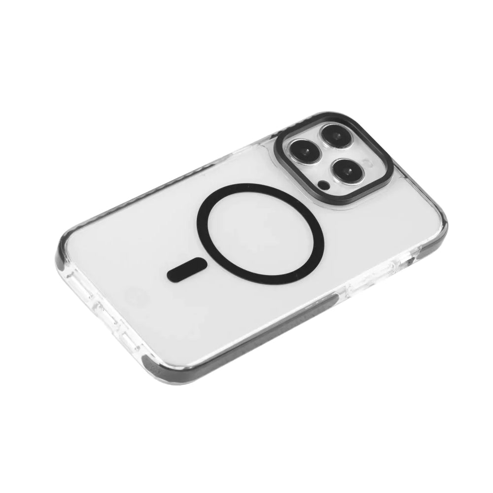 3sixt Impact Zero MagSafe Compatible Case/Cover For Iphone 14 Plus Clear/Black — image 2