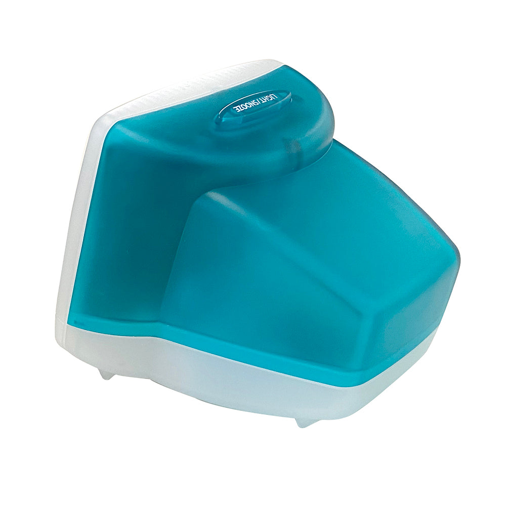 Generic Digital 8cm 12/24Hr Clock w/ Universal Calendar/Alarm/Temp/Snooze/Light Blue — image 2