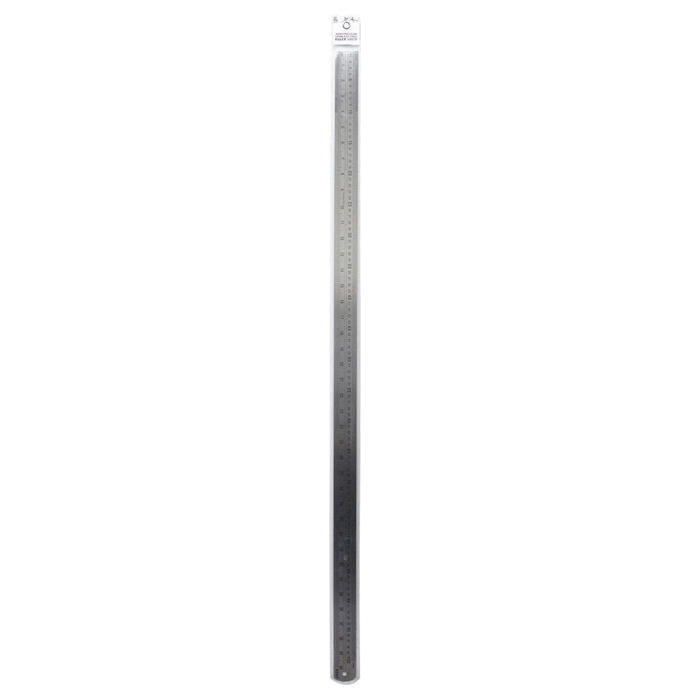 Kent Steel Ruler 1000mm Imp/Met Home/School Technical Drawing/Graphic Design