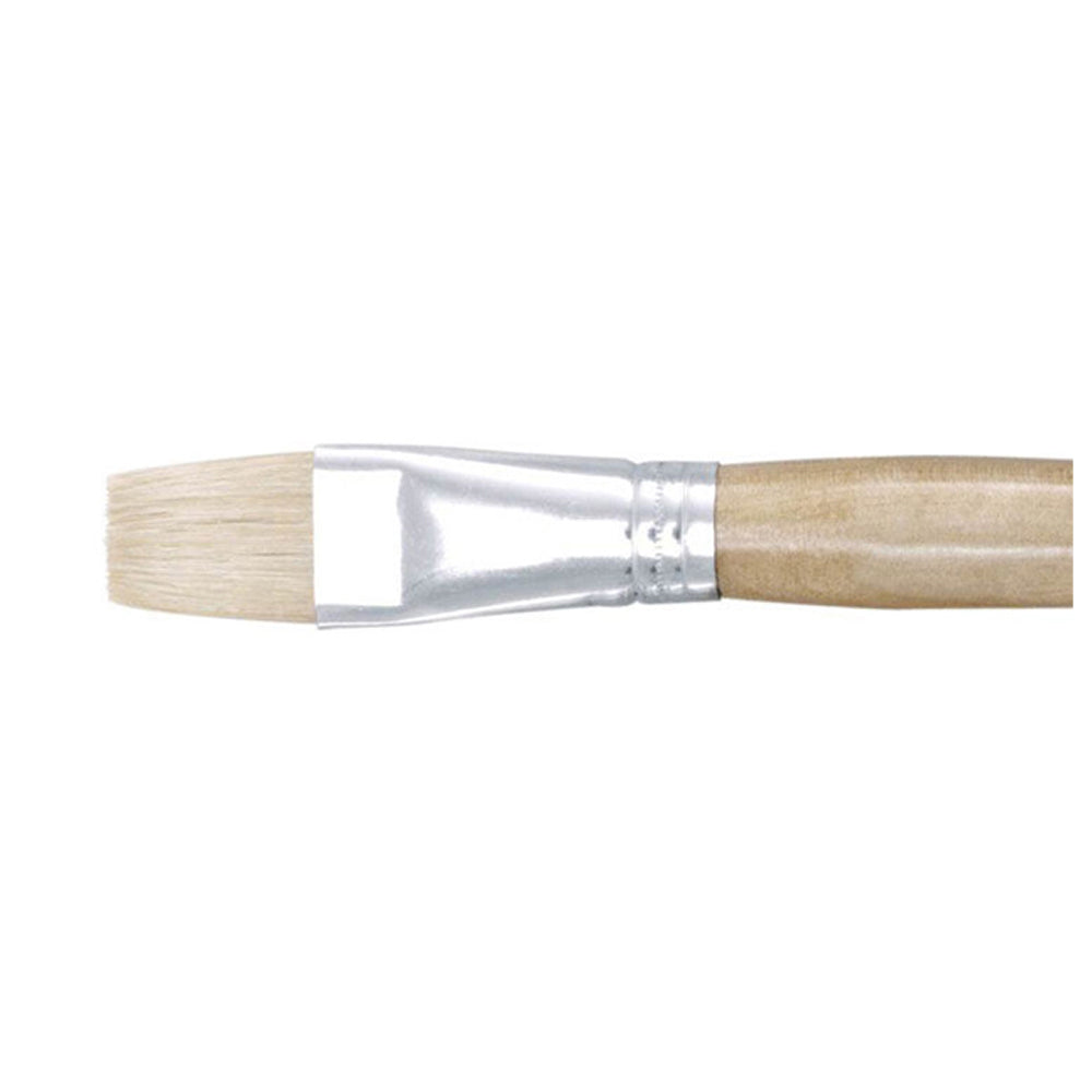 Jasart Soft Hog Bristle Flat Size 2 Art/Craft Paint/Colour Brush Series 579 (12 Pack) — image 2