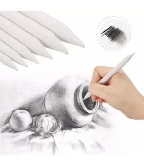 Jasart Paper Stumps Set For Sketching/Charcoal Blending Craft Drawing Tools (6 Pieces) — image 2