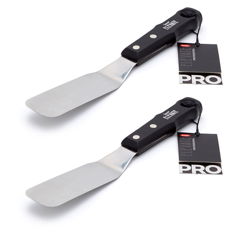 Jasart Elevate Pro #8 Painting Palette Knife Metal 35x26cm Large - Black (2 Pack)