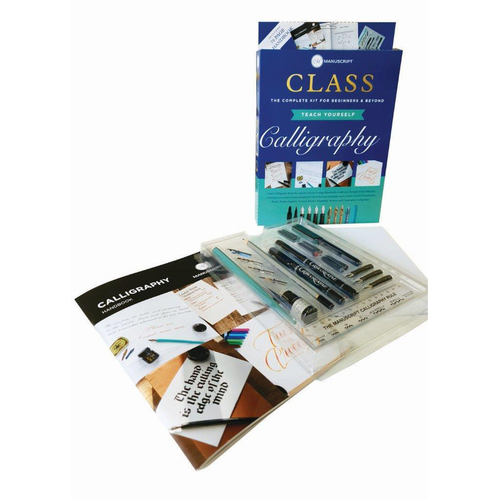 Manuscript Class Teach Yourself Hand Lettering Decorative Typography Kit — image 3