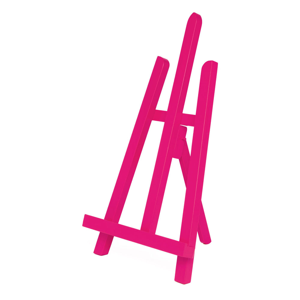 Jasart Tabletop Painting Colour Easel Drawing Canvas Holder Stand 29x40cm — Pink