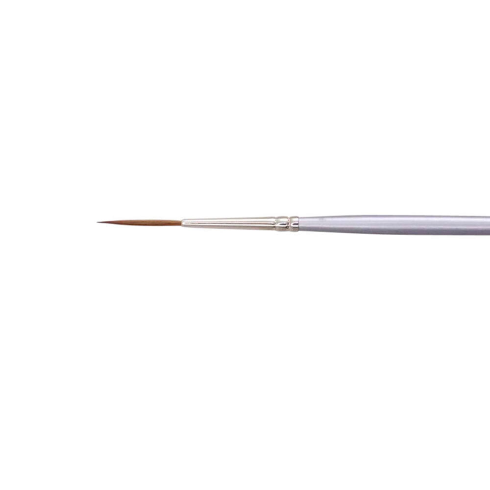 Jasart Long Liner Size 2 Paint Brush Needle-Fine Watercolour Brush Red Sable