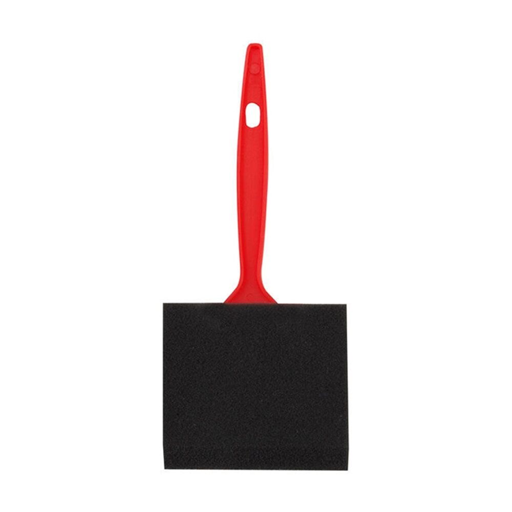 Jasart Foam Sponge Paint Wooden Handle Craft 25mm Water Based Painting Brush (10 Pack) — image 2