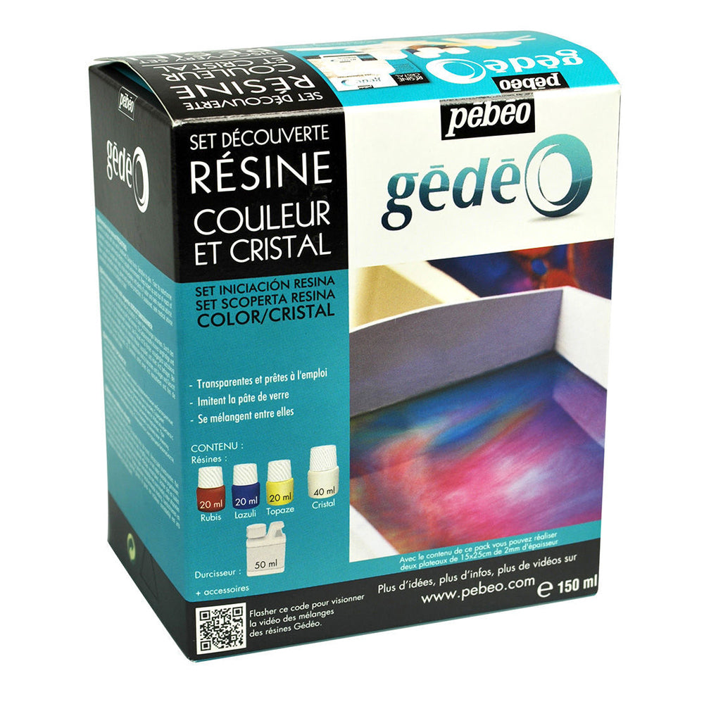 Pebeo Gedeo Assorted Resin Discovery Set Art And Craft Kit Statue Making