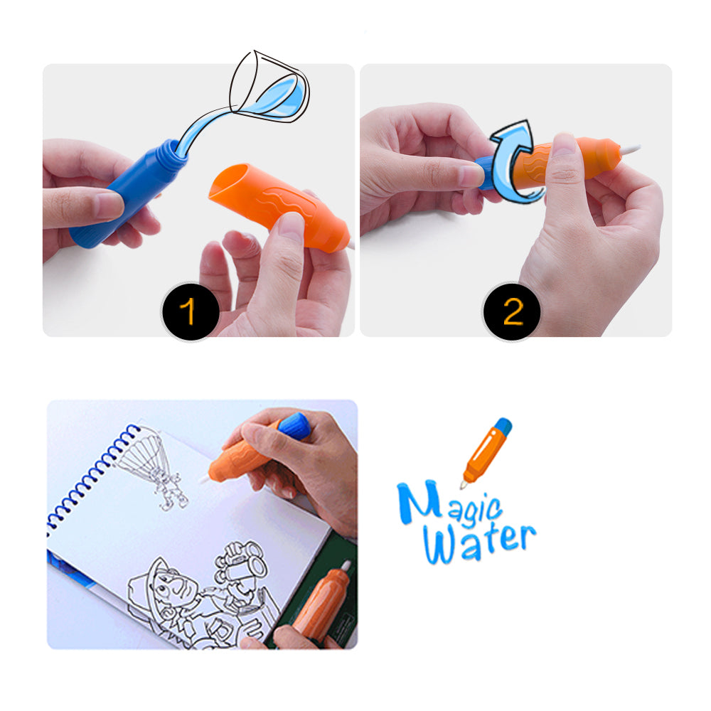 Jarmelo Magic Water Colouring Pad - Amusement Park — image 4