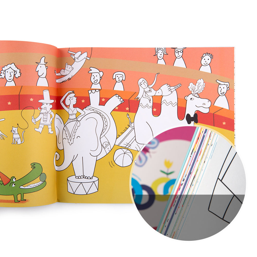 Jarmelo Doodling Book For Girls Kids Fun Drawing/Colouring Craft Activity 3+ — image 2